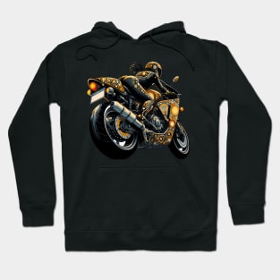 Motorcycle Girl Hoodie